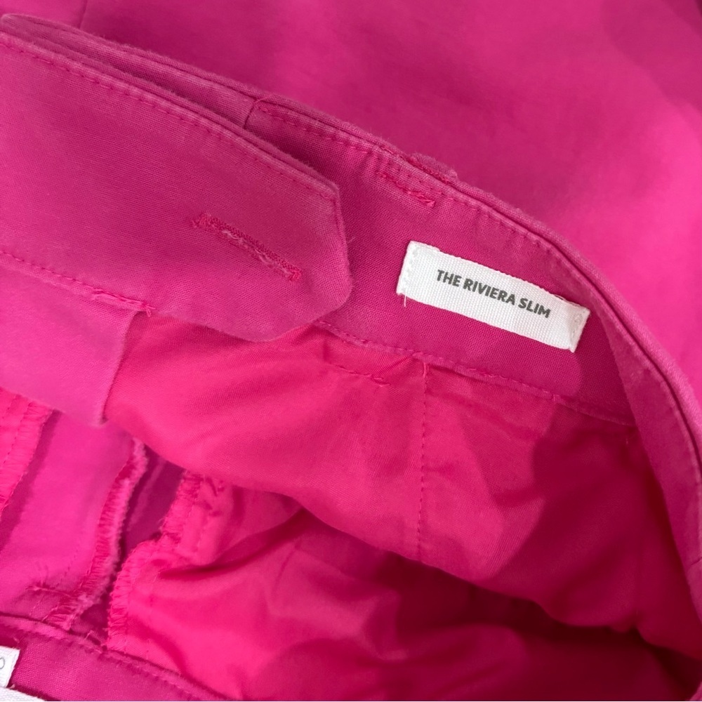 LOFT Riviera Slim Pink Ankle Dress Pants – Size 0 - Picture 3 of 6